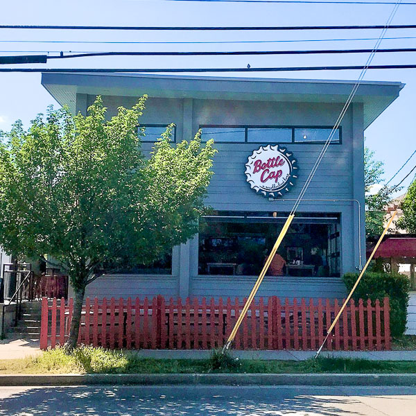 Exterior of Bottle Cap 12 South location